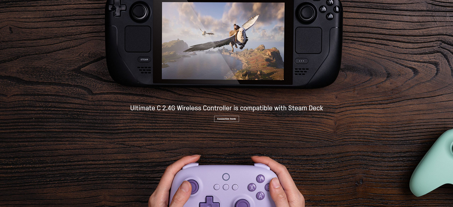 8BitDo Ultimate C - for Steam Deck, Windows, Android, Raspberry Pi