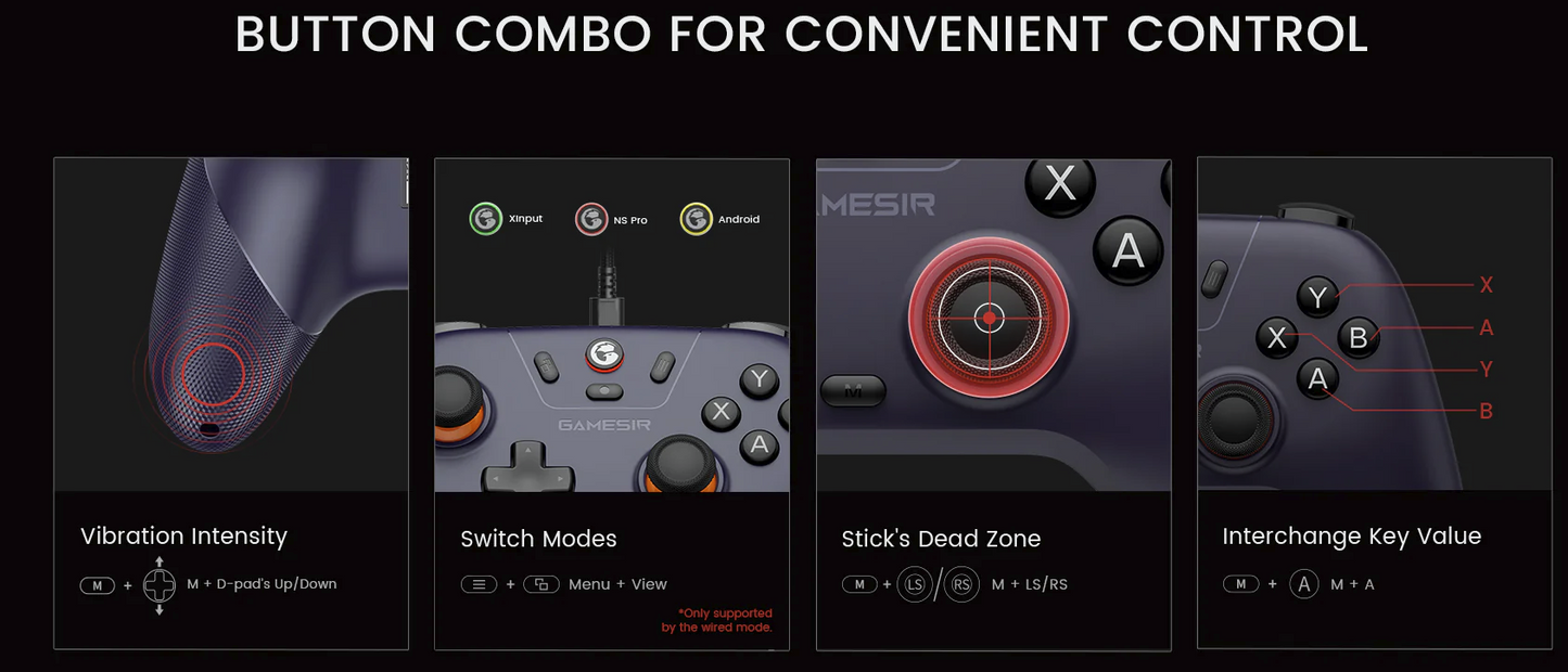 GameSir Nova Lite 2.4g Wireless Controller for Windows PC, iPhone, Android, Switch & Steam Deck, Hall Effect Trigger