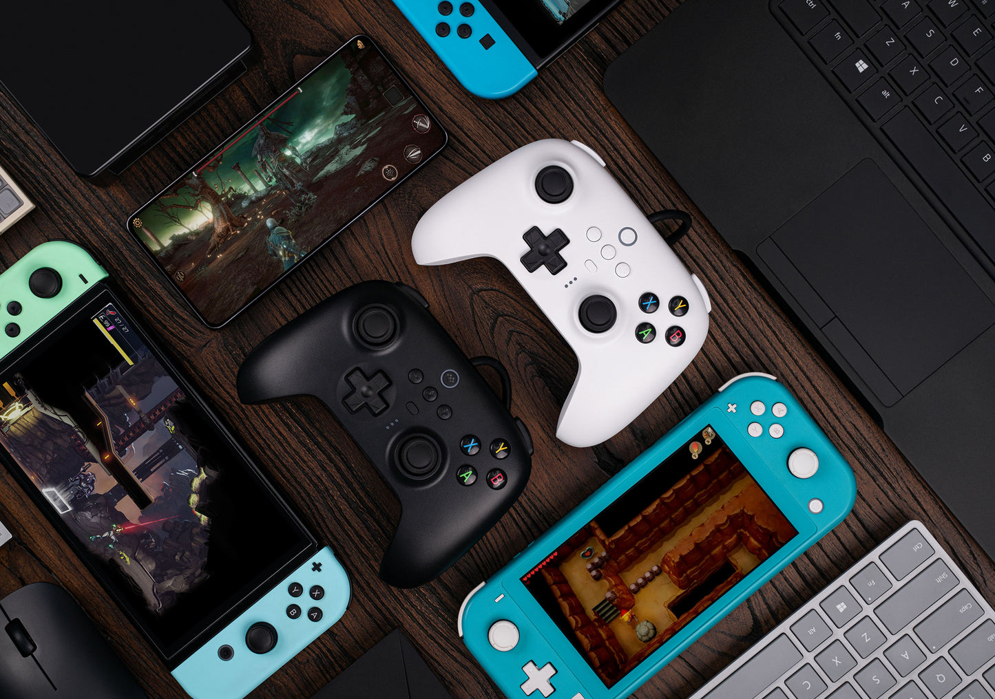 8BitDo Ultimate Wired Controller, USB Wired Controller for PC Windows, Android, Raspberry Pi SteamOS and Switch