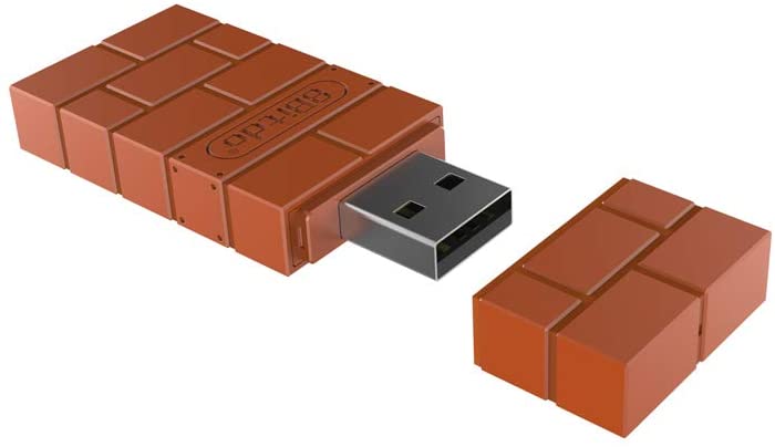 8Bitdo Adapter 2, Wireless Bluetooth USB  for Switch, Windows, macOS, Raspberry Pi, Android TV Box, Retrofreak