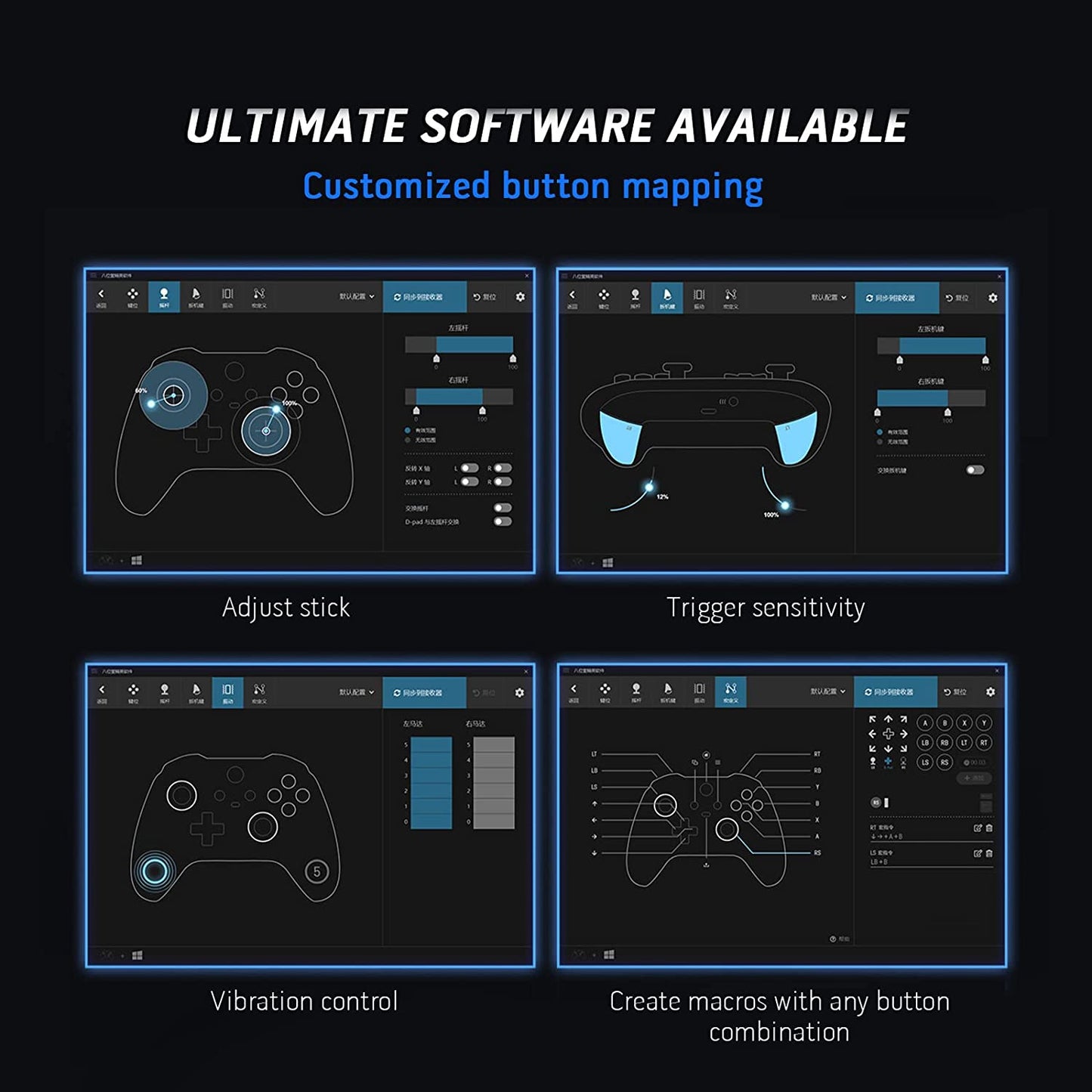 8Bitdo Adapter 2, Wireless Bluetooth USB  for Switch, Windows, macOS, Raspberry Pi, Android TV Box, Retrofreak