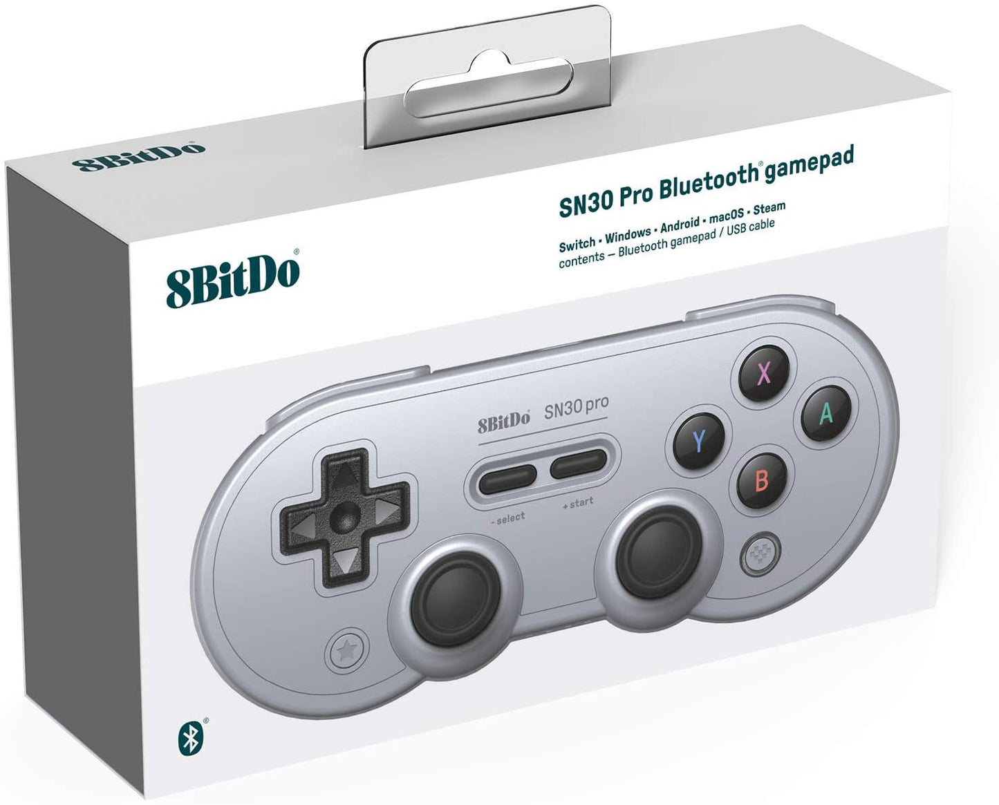 8Bitdo SN30 Pro Controller for Windows,Nintendo Switch,macOS, & Android