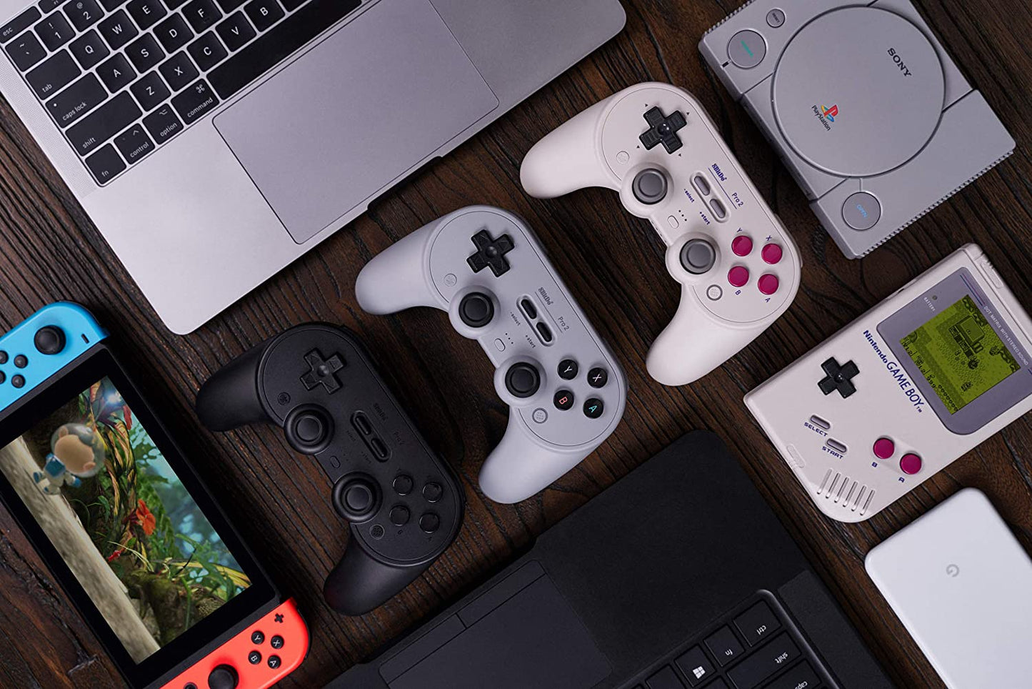 8Bitdo Sn30 Pro 2 Bluetooth Gamepad - for Nintendo Switch, Steam, MacOS, PC, Android & Raspberry PI