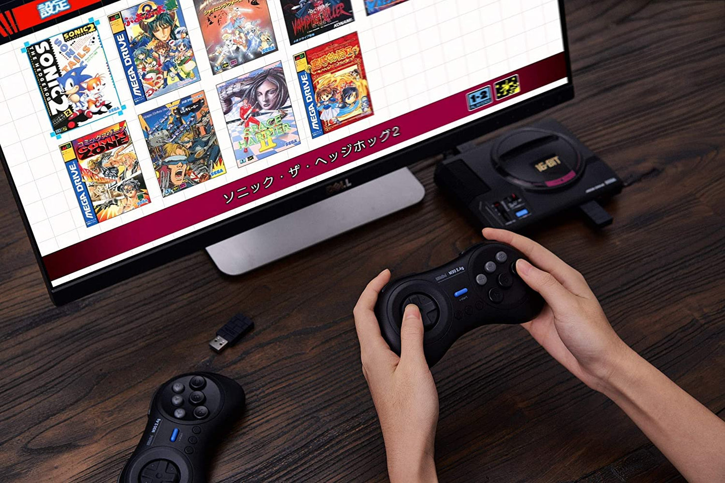 8Bitdo M30 2.4G Wireless Gamepad for Sega Genesis Mini and Mega Drive Mini - Sega Genesis