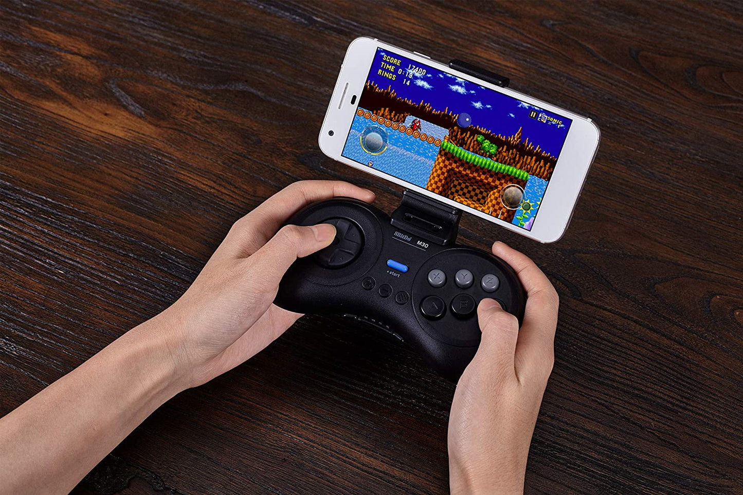 8Bitdo M30 Bluetooth Gamepad for Nintendo Switch, PC and Android with Sega Genesis & Mega Drive Style