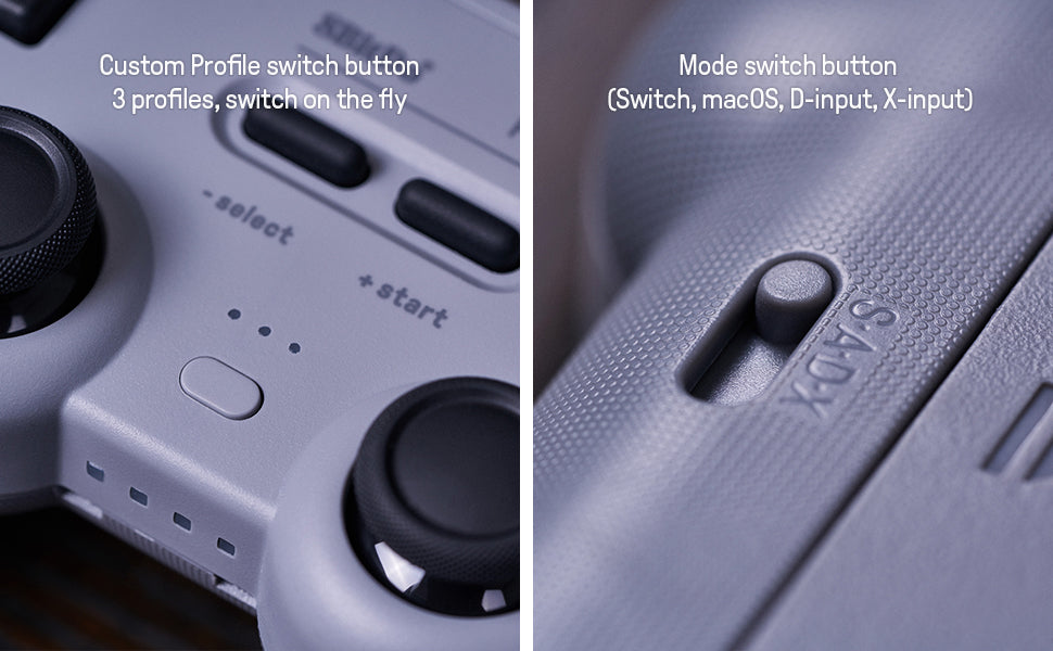 8Bitdo Sn30 Pro 2 Bluetooth Gamepad - for Nintendo Switch, Steam, MacOS, PC, Android & Raspberry PI