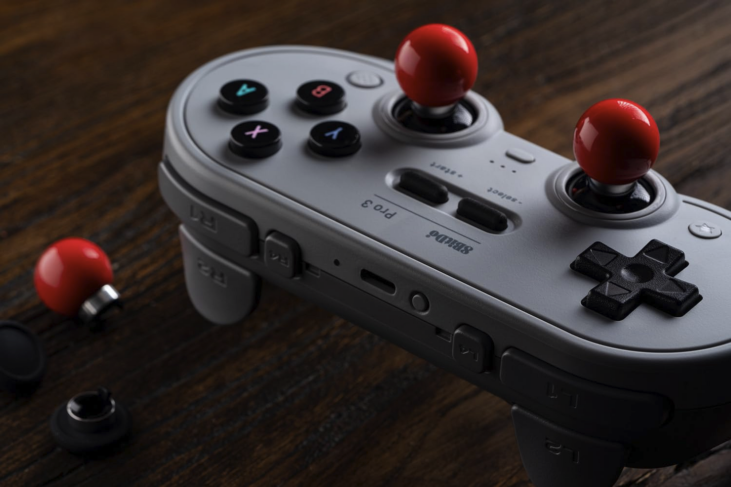 8BitDo Pro 3 Bluetooth Controller– TMR Joysticks, Pro Back Buttons, Charging Dock Switch 2, Windows, iOS, Android