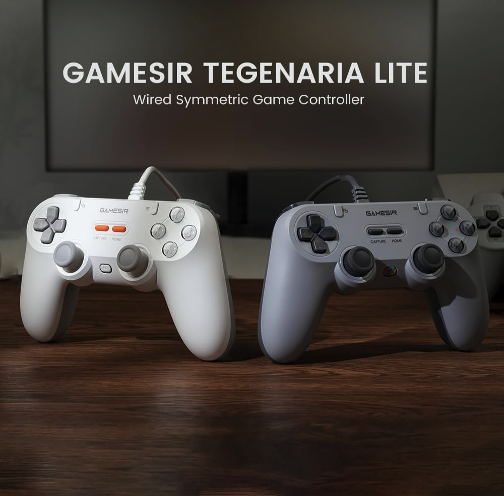 GameSir Tegenaria Lite Wired Game Controller For Switch, Android, iOS, PC, Steam, Hall Effect