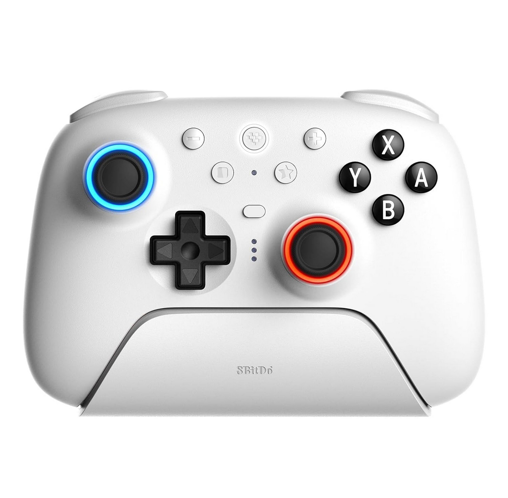 8Bitdo Ultimate Bluetooth Controller with Charging Dock.Switch, Steam Deck,Windows.2.4G. Hall Effect