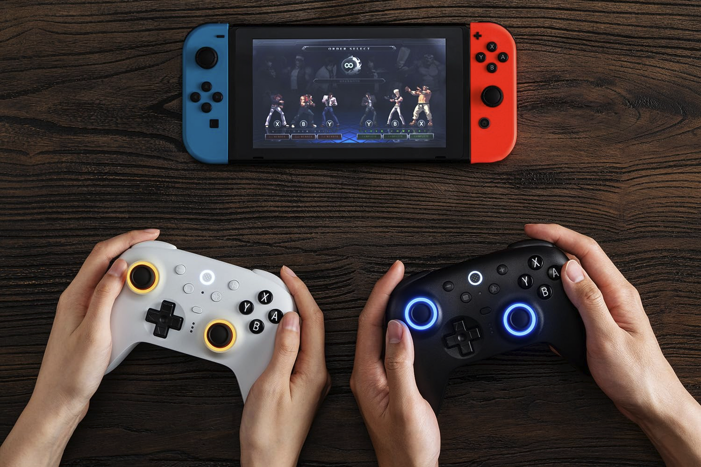 8Bitdo Ultimate 2 Bluetooth Controller for Switch & PC, Switch.TMR Joysticks, Switchable Hall Effect