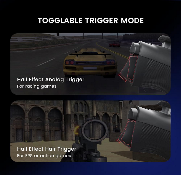 GameSir G8 Plus Bluetooth Stretchable Mobile Gamepad for Switch, iOS, Android, tablet, and PC