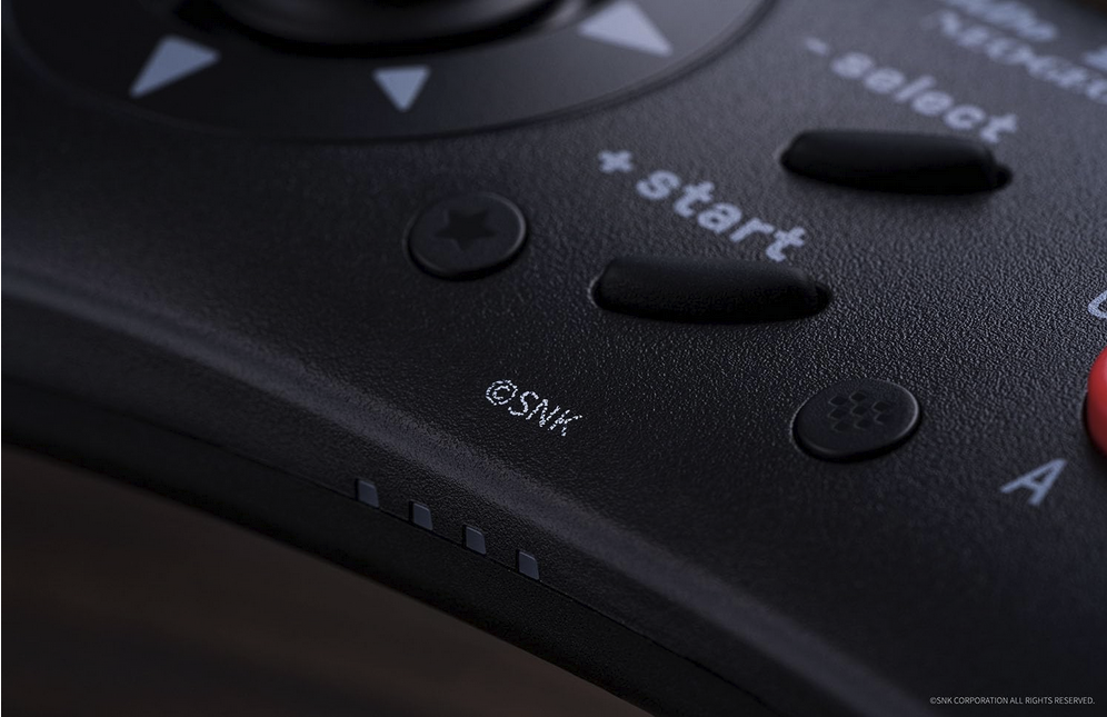 8Bitdo NEOGEO Wireless Controller for Windows, Android, and NEOGEO mini with Classic Click-Style Joystick - Officially L