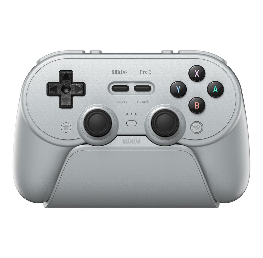 8BitDo Pro 3 Bluetooth Controller– TMR Joysticks, Pro Back Buttons, Charging Dock Switch 2, Windows, iOS, Android