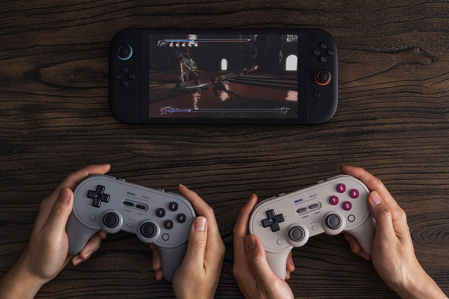 8BitDo Pro 3 Bluetooth Controller– TMR Joysticks, Pro Back Buttons, Charging Dock Switch 2, Windows, iOS, Android