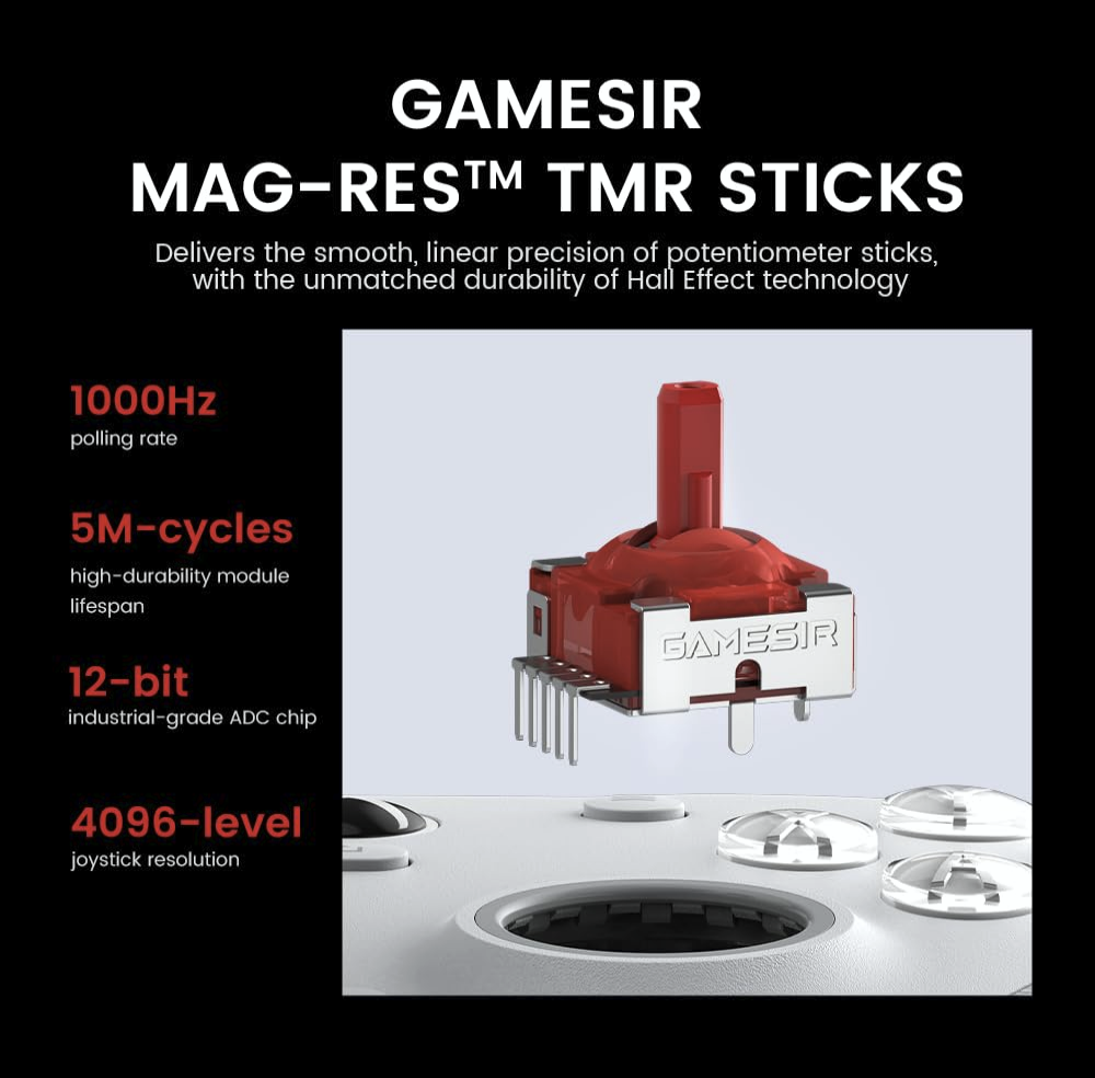 GameSir G7 Pro Tri-Mode Xbox Wired, PC, Steam & Android Wireless Controller