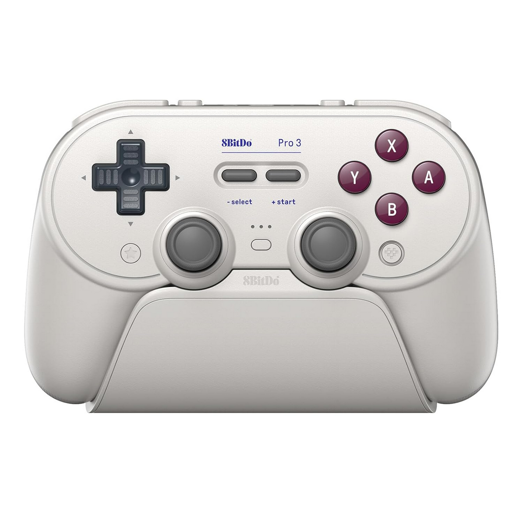 8BitDo Pro 3 Bluetooth Controller– TMR Joysticks, Pro Back Buttons, Charging Dock Switch 2, Windows, iOS, Android