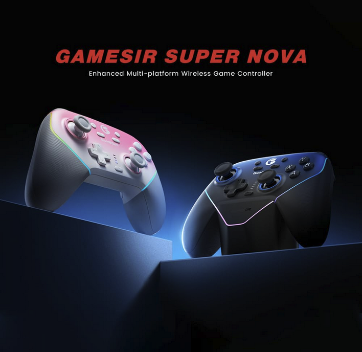 GameSir Super Nova Multiplatform Game Controller for PC, Switch, iOS, and Android