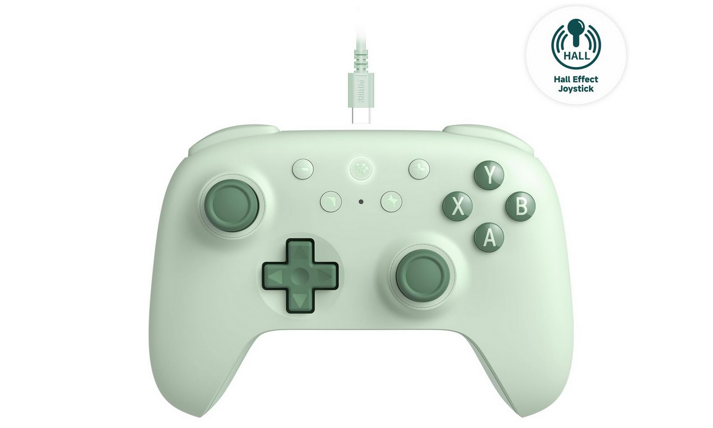 8Bitdo Ultimate 2C Hall Effect Joysticks and Hall Triggers Wireless Controller for Windows & Android