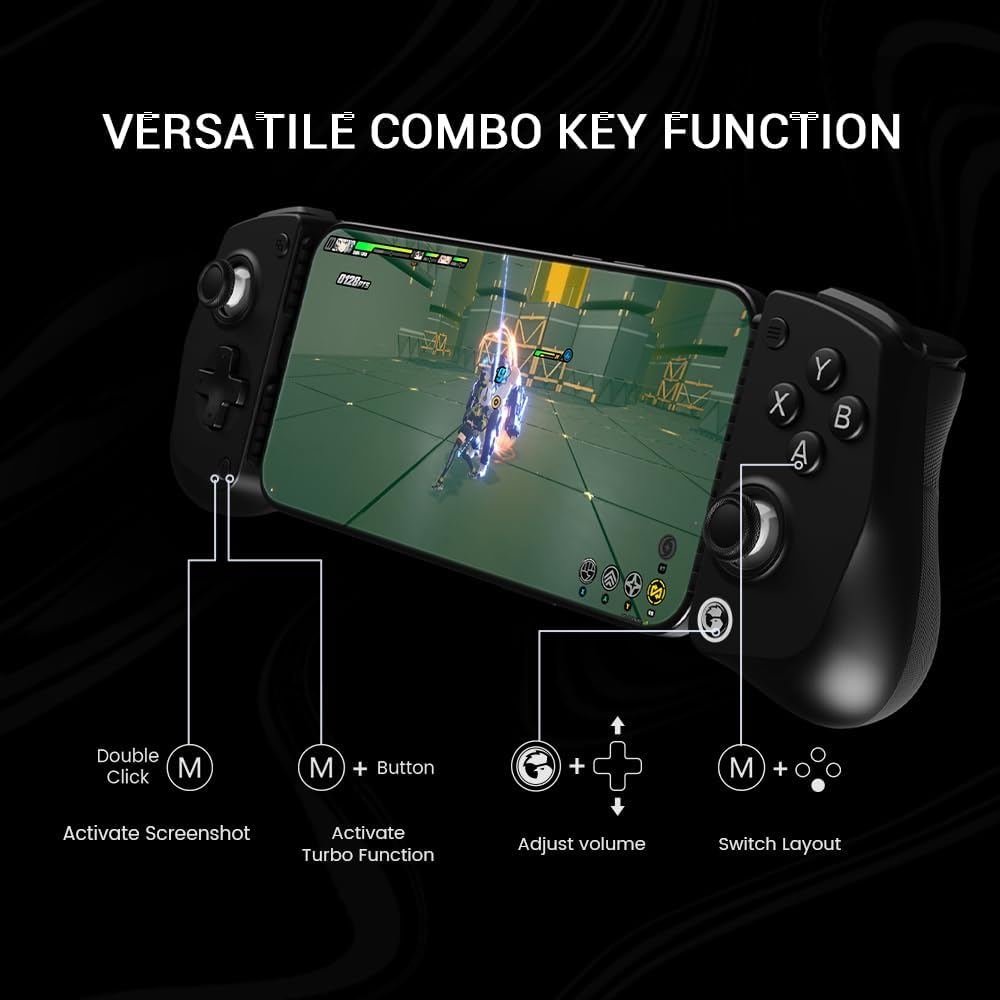 GameSir X5 Lite Type-C Mobile Gaming Controller for iPhone (USB-C), Android & HarmonyOS