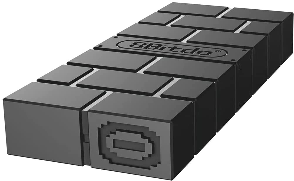 8Bitdo Adapter 2, Wireless Bluetooth USB  for Switch, Windows, macOS, Raspberry Pi, Android TV Box, Retrofreak