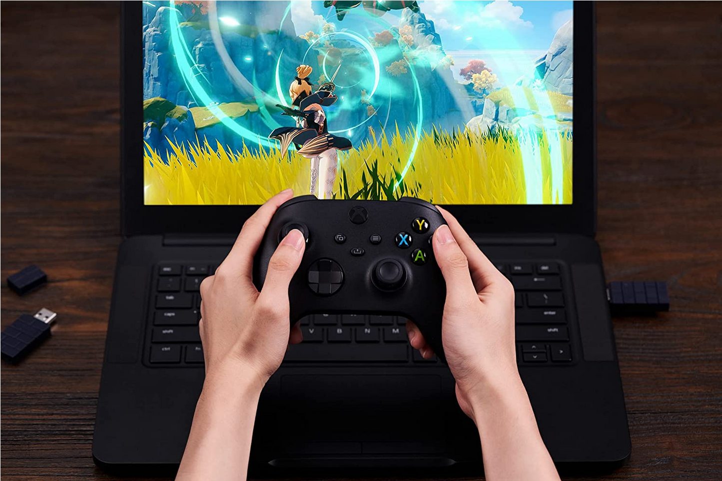 8Bitdo Adapter 2, Wireless Bluetooth USB  for Switch, Windows, macOS, Raspberry Pi, Android TV Box, Retrofreak