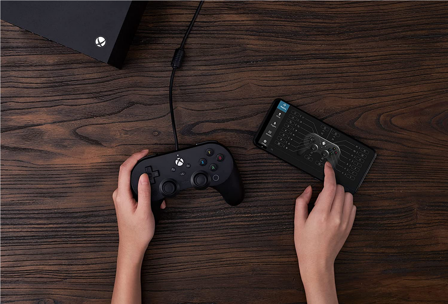 8Bitdo Pro 2 Wired Controller for Xbox Series X, Xbox Series S, Xbox One & Windows 10