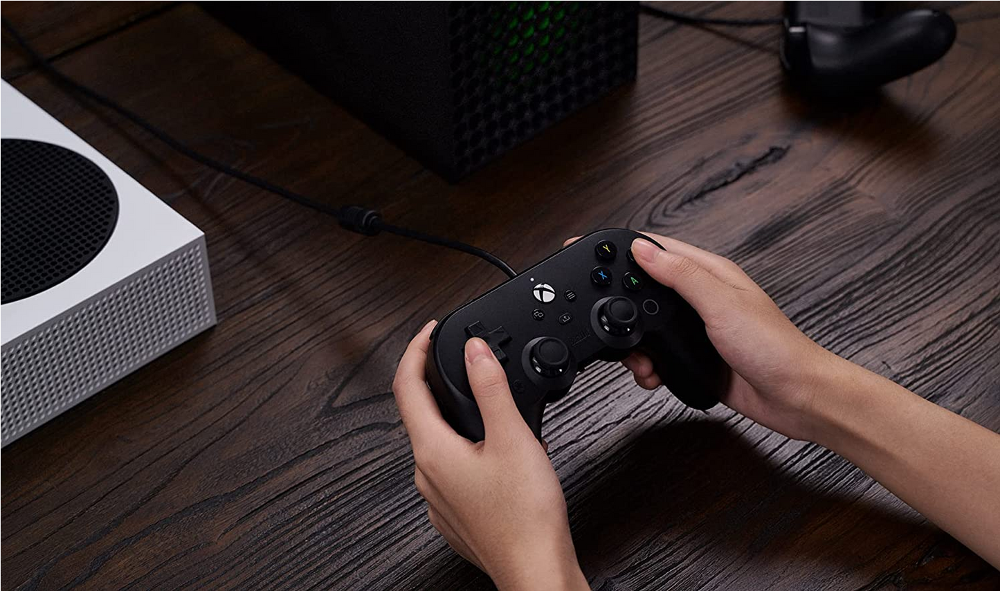 8Bitdo Pro 2 Wired Controller for Xbox Series X, Xbox Series S, Xbox One & Windows 10