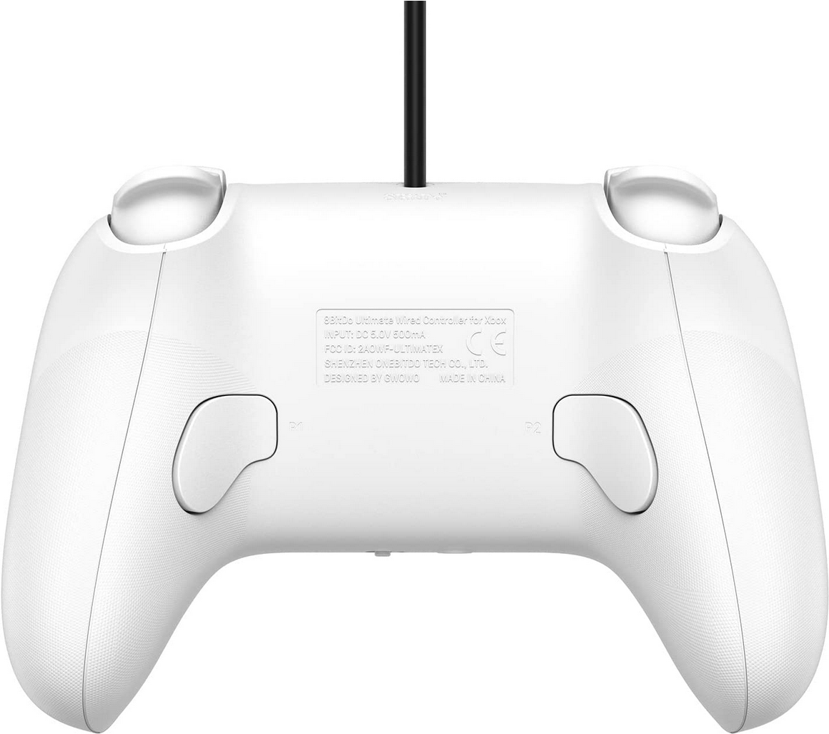 8Bitdo Ultimate Wired Controller for Xbox Series X, Xbox Series S, Xbox One, Windows 10 & Windows 11.Officially licensed