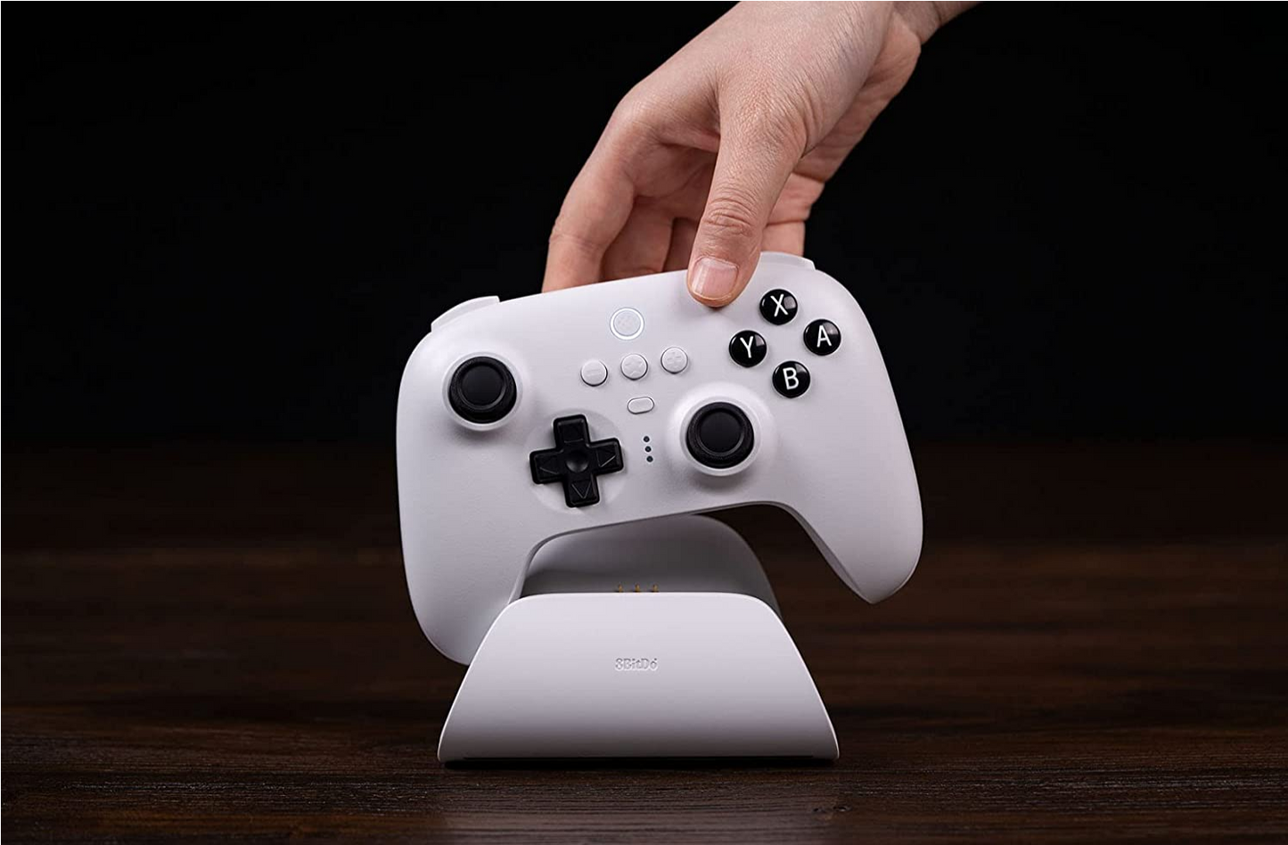 8Bitdo Ultimate Bluetooth Controller with Charging Dock.Switch, Steam Deck,Windows.2.4G. Hall Effect