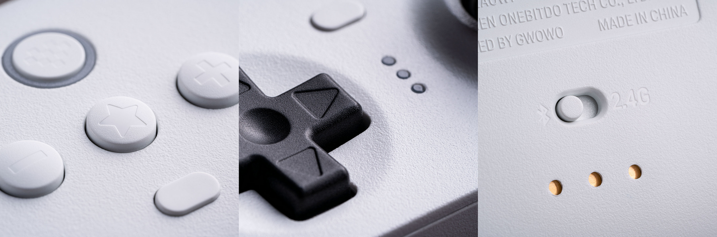 8Bitdo Ultimate Bluetooth Controller with Charging Dock.Switch, Steam Deck,Windows.2.4G. Hall Effect