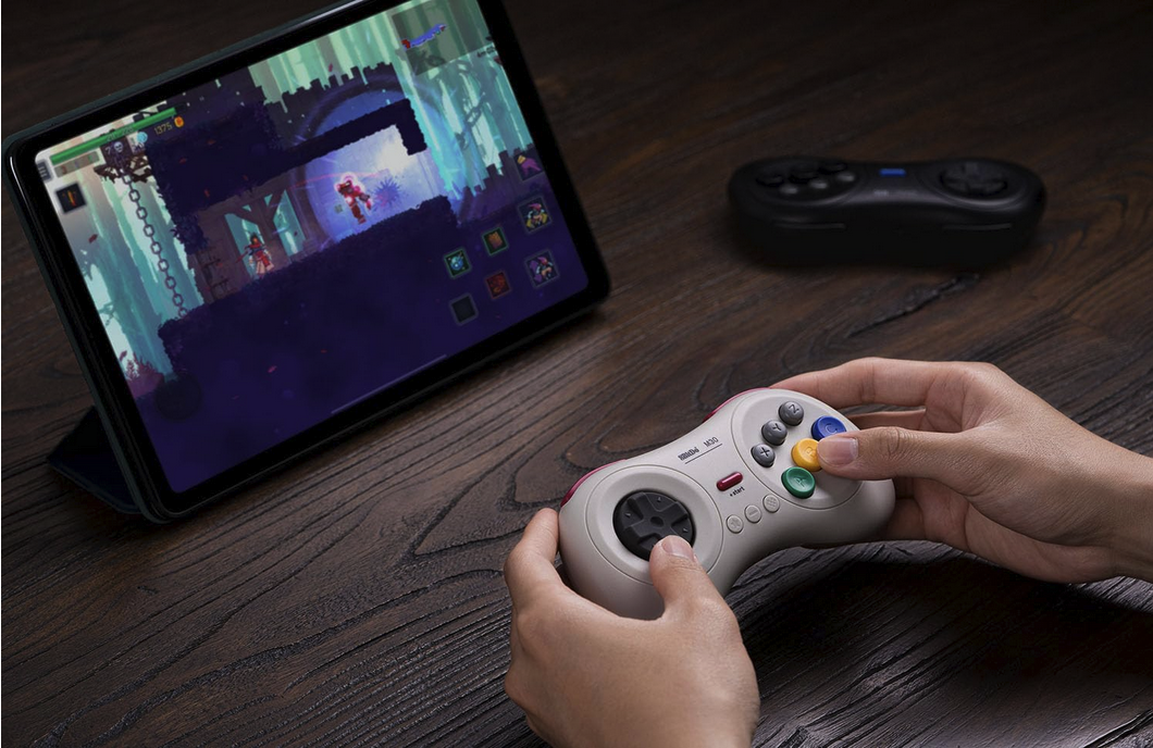 8Bitdo M30 Bluetooth Gamepad for Nintendo Switch, PC and Android with Sega Genesis & Mega Drive Style