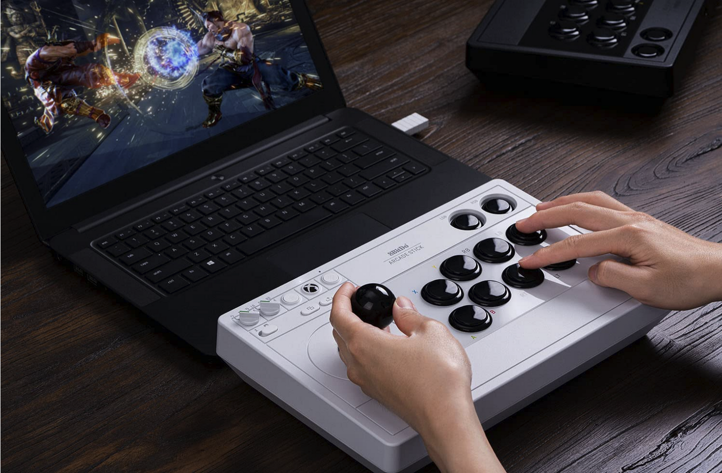8Bitdo Arcade Stick for Xbox Series X|S, Xbox One and Windows 10, Arcade Fight Stick 3.5mm Audio  Officially Licensed