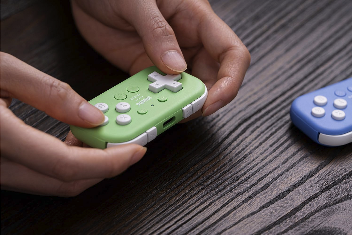 8Bitdo Micro Bluetooth Gamepad Pocket-sized for Switch, Android, and Raspberry Pi, Supports KeyboardMode