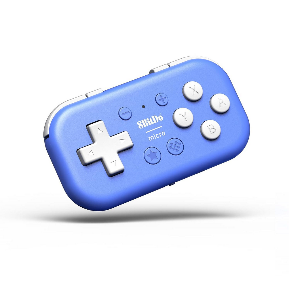 8Bitdo Micro Bluetooth Gamepad Pocket-sized for Switch, Android, and Raspberry Pi, Supports KeyboardMode