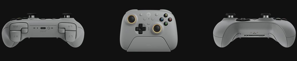 8Bitdo Ultimate 2  Wireless Windows & Android TMR Joysticks, Hall Effect/Tactile Triggers, Fire Ring