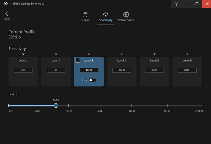 8BitDo Retro R8 Mouse with  DPI 26K, Wireless 4K Polling with Charging Dock