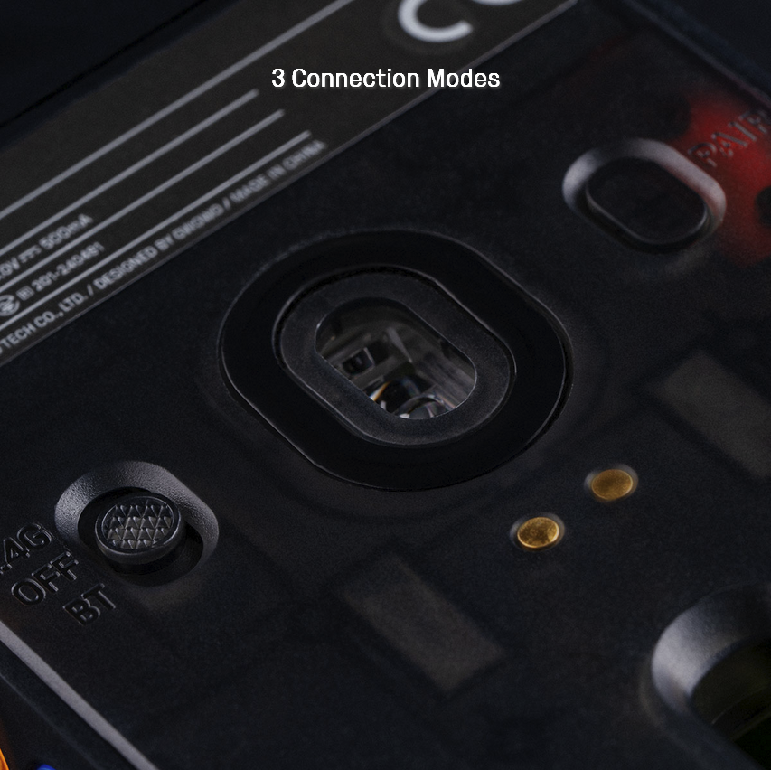 8BitDo Retro R8 Mouse with  DPI 26K, Wireless 4K Polling with Charging Dock