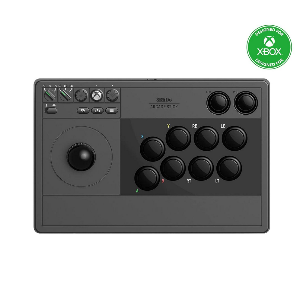 8Bitdo Arcade Stick for Xbox Series X|S, Xbox One and Windows 10, Arcade Fight Stick 3.5mm Audio  Officially Licensed