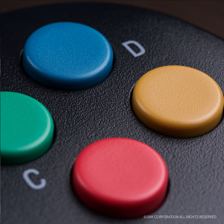 8Bitdo NEOGEO Wireless Controller for Windows, Android, and NEOGEO mini with Classic Click-Style Joystick - Officially L