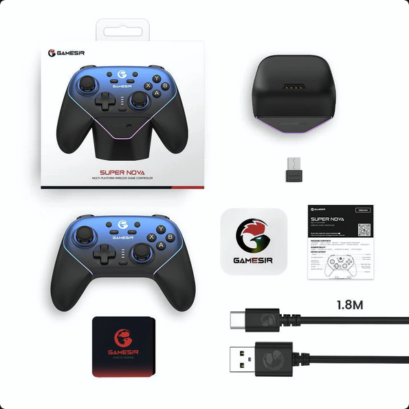 GameSir Super Nova Multiplatform Game Controller for PC, Switch, iOS, and Android