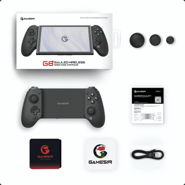 GameSir G8 Plus Bluetooth Stretchable Mobile Gamepad for Switch, iOS, Android, tablet, and PC