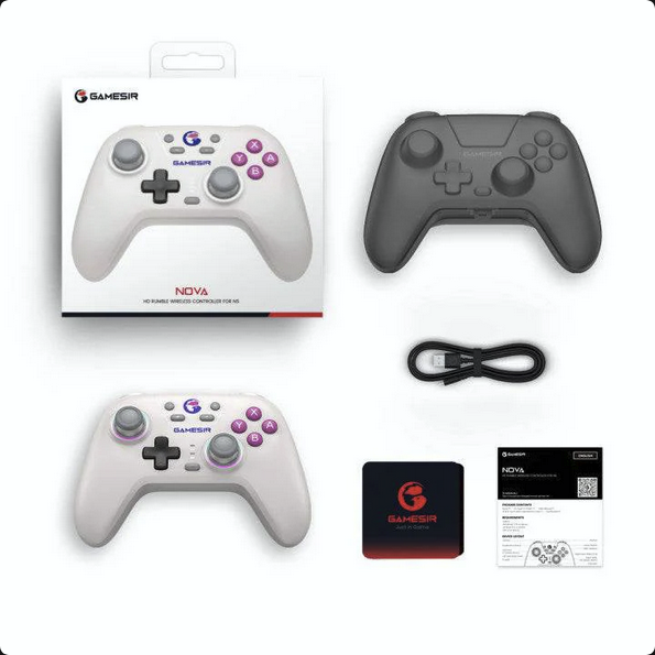 GameSir Nova HD Rumble Switch Pro Controller, Android, iOS, PC, Steam