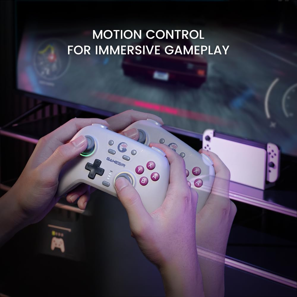 GameSir Nova HD Rumble Switch Pro Controller, Android, iOS, PC, Steam