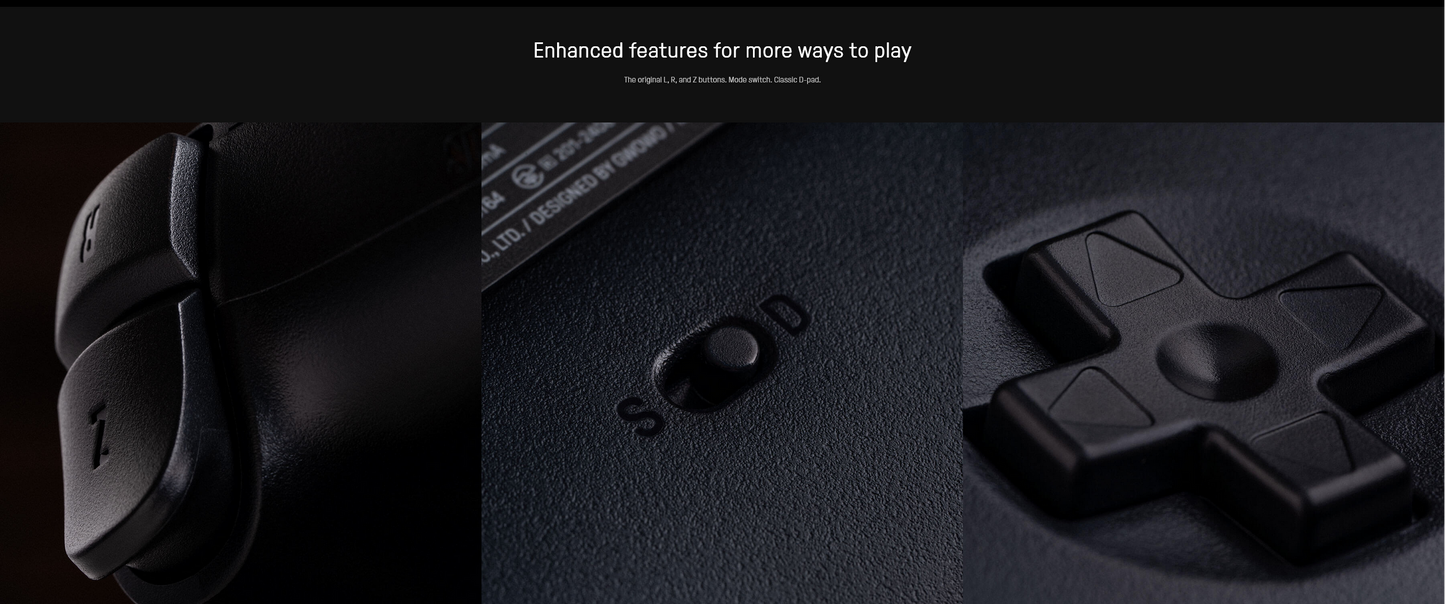 8Bitdo 64 Bluetooth Controller for Analogue 3D, Switch, Switch 2, Windows, and Android